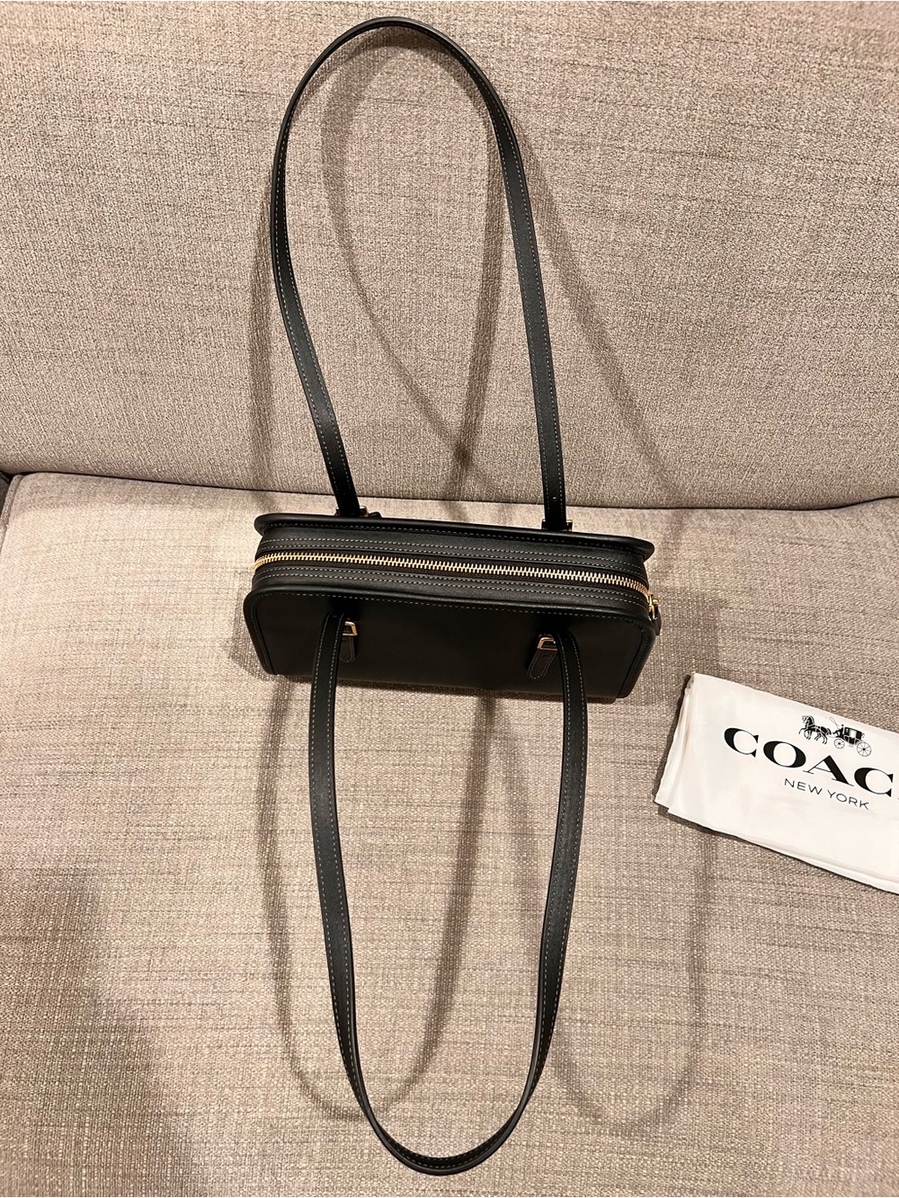 COACH Swing Zip Shoulder Bag - Picture 8 of 11